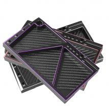 Carbon Fiber Metall Multifunktions Schraube Tablett Mutter Dichtung Lagerung Werkzeug für RC Auto Boot Flugzeug Modell HSP RC Auto