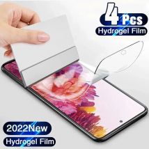 4 Stück Hydro gel Film volle Abdeckung für Samsung Galaxy A50 A51 A52 A53 A70 A71 A72 A73 A12 A21s A52s A33 A54 A20 A40 Displays chutz folie