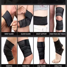 Elastische Atmungsaktive Wrap Knöchel Unterstützung Klammer Kompression Knie Ellenbogen Handgelenk Knöchel Hand Unterstützung Wrap Gym Sport Bandage Strap