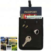 Portafoglio per reggiseno nascosto - Custodia da viaggio e tasca segreta per passaporto, denaro e oggetti di valore - Il reggiseno sottopelo si adatta alla maggior parte delle taglie del reggiseno