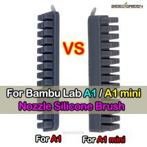 For Bambu Lab A1 MINI hotend 1/2/3/4/5/10pcs For Bambu Lab A1 Hotend kit Nozzle Silicone Brush
