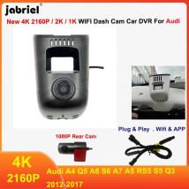 Cámara de salpicadero DVR para coche 4K 2K 1K Wifi para Audi A4 Q5 A6 S6 A7 A5 RS5 S5 Q3 2012 2013 2014 2015 2016 2017 con sensor de humedad