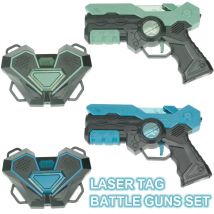Laser Tag Battle Game Gun Set Elektrische Infrarot-Spielzeugpistolen Waffe Kinder Laser Strike Pistole für Jungen Kinder Indoor Outdoor Sport