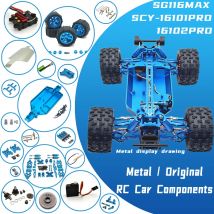 SG116MAX und SCY 16101 16102 16103 Pro RC Auto 1:16 Blau Verbesserte Metall Ersatzteile Modell 4WD/Original Ersatz auto zubehör