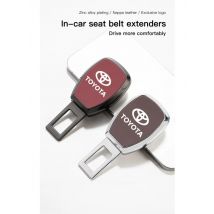 Car Seatbelt Plug Accessories  Seat Belts Extender For Toyota Gazoo Racing TRD Corolla Yaris Chr Auris Rav4 Prius Prado Avensis