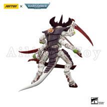 JOYTOY 1/18 Action Figure 40K Tyranids Hive Fleet Leviathan Tyranid Warrior with Boneswords Anime Model Toy