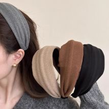 Vintage Solide Weiche Baumwolle Haarband Frauen Mädchen Leopard Print Stirnband Süße Haar Hoop Elastische Haarband Mode Haar Zubehör