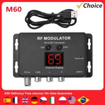 Modulatore RF M60 convertitore da AV a RF