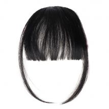 Syntetyczne grzywki powietrzne doczepiane włosy 3D Air Style Hairpieces Neat Front False Fringe Cienkie sztuczne grzywki do włosów dla kobiet i dziewcząt