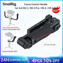 SmallRig Focus Control Handle / Dual Handle for DJI RS 2 / RS 3 Pro / RS 4 Pro Stabilizer, for Recording Joystick Control