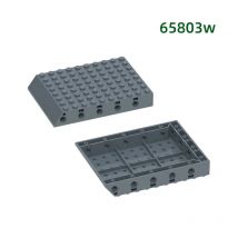 MOC 1PCS 65803W 10X8 Strong House Castle Board Brick Bottom Thick Plate With Holes Building Block Toys Adults Boys Holiday Gifts