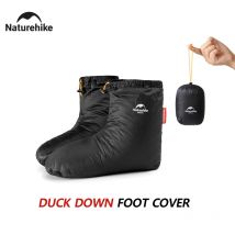 Naturehike Entendaunen-Hausschuhe, warme Winterstiefel, wasserdicht, winddicht, thermische Fußabdeckung, ultraleichtes Schlafsackzubehör
