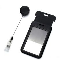 1pc Krankenhaus Versenkbare Kunststoff Abzeichen Halter Reel Krankenschwester Ausstellung Karte Halter Name Karte Abzeichen Halter Büro Liefert