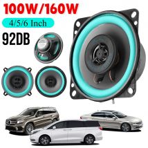 4/5/6 Zoll Auto lautsprecher 160W/W Auto Subwoofer Audio Lautsprecher HiFi Koaxial Subwoofer 92db Voll bereichs lautsprecher Auto Audio Horn