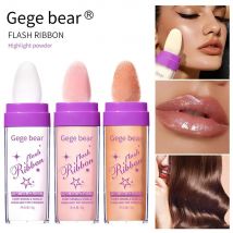 Feen-Highlight-Puder hellt den ganzen Körper auf. Highlight-Puder-Kontur-Puder mit natürlicher dreidimensionaler Kontur
