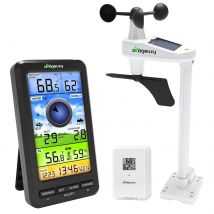 2025 WiFi Anemometer Weather Station Digital Thermometer Hygrometer With Indoor/Outdoor Wind Speed/Direction Sensor For home