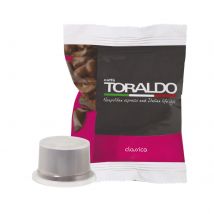 CAFFÈ TORALDO | Capsule Compatibile Uno System* (100 Unità, Miscela Classica)