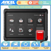 Ancel X6 OBD2 Skaner samochodowy Profesjonalny ABS SRS Olej EPB BMS Resetuj wszystkie czytniki kodów systemowych OBD 2 Narzędzia diagnostyczne do skanowania samochodów