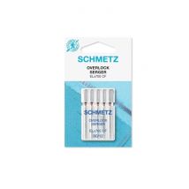 Estuche 5 Agujas Overlock Schmetz Nº 80/12 ELx705CF