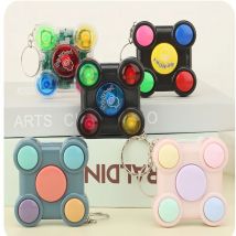 Lernspielmaschine für Kinder, Lernspielzeug, Spiel, Flash-Speicher, Training, Einhandkonsole, Puzzle, Denkspielmonate