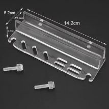1PCS Aquarium Anlage Werkzeuge Lagerung Rack Acryl Aquarium Wasser Gras Reinigung Werkzeug Halter Halter für Pinzette Schaber Schere