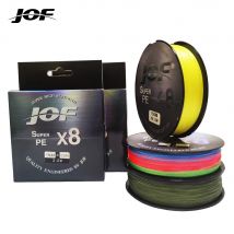 JOF Marca X8 Serie 8 Fili 150M 300M 500M PE Lenza Intrecciata 20-100LB Lenza Multifilamento Liscia Pesca Alla Carpa