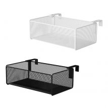 Büro-Schreibtisch-Hänge-Organizer, Nachttischregal, 10,5 x 6 x 3,5 Zoll, Etagenbett-Regal für Büroorganisation, rechteckig, multifunktional