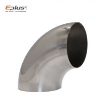 Raccordi universali per tubi in acciaio inossidabile da 90 gradi Gomiti Raccordo per tubi di saldatura Silenziatore per tubi di scarico per auto Tubo saldato