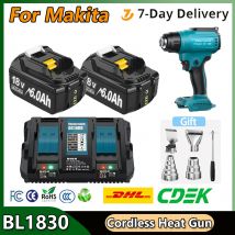 Für Makita 18V Batterie Akku-Heißluft pistole Batterie einstellbare Temperatur 3. 0 Try-3. 0