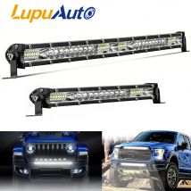 10" 20" Zoll LED-Lichtleiste Off Road Spot Flutstrahl LED-Arbeitslichtleiste für Auto ATV LKW SUV Utv Fahren Nebelscheinwerfer Motorrad