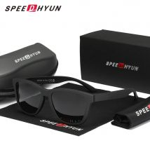 SPEEDHYUN Polarisierte UV400 Sonnenbrille Frauen Leichte Mode Gläser Fahren Männer Gläser Anti-Glare Fahren Runde Brillen