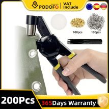 200 pz 10mm passacavo palmare punzonatrice pinze con occhielli kit per poster tessuti in pelle telone tende di tela tenda da sole