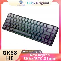 SKYLOONG GK68 HE Tastiera magnetica 8Khz 65% Profilo basso Gaming Keybaord Trigger rapido RGB LED PBT Keycap Tastiera da gioco per PC