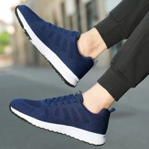 Männer Schuhe Turnschuhe Atmungsaktive Laufschuhe 2024 Männer Sport Schuhe Mesh Bequeme Weibliche Casual Schuhe Tenis Masculino