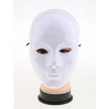 Costume Masks for Party Decoration Accessories DIY Unpainted Mask White Blank Face Mask Masquerade