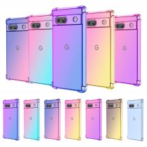 Custodia in TPU con airbag sfumato antiurto per Google Pixel 10 9a 9 Pro XL 8A 8 Pro 7A 7 Pro 6A Custodia protettiva Fundas Coque Shell