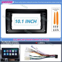 For 2009-2017 TOYOTA WISH 10.1INCH 2 Din Car Interior Android frame fascia cable video harness adapter dashboard decoder canbus