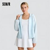 Semir Jacke für Damen mit Blumenmuster, Mädchenhafter Stil, 2025 Neue Sommer-Oversize-Kapuzenjacke, Süß für Lässige und Trendige Outfits