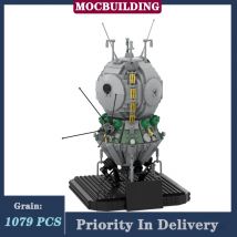 MOC Spacecraft 1:20 Modell Baustein Montage Track Launch Pad Collection Serie Spielzeug Geschenke