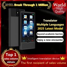 Dispositivo di traduzione linguistica Traduttore portatile 148 lingue Registrazione in tempo reale Traduzione 4G WIFI Ai Smart Tradition Machine