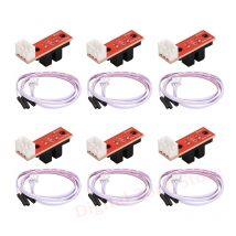 6PACK Optical Endstop Light Control Limit Switch for RAMPS 1.4 Board 3D Printer Parts with 3 Pin Cable DIY