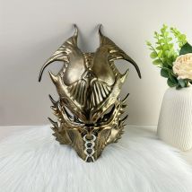 Halloween, Weihnachten, Ostern Home Party, Spukhaus-Szenen-Requisiten, Dekorationen, Streiche, Cosplay, handgefertigte Kunsthandwerksmasken aus Kunstharz