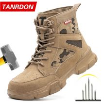 Turnschuhe Unzerstörbare Schuhe Arbeitssicherheitsschuhe Mit Stahlkappe Pannensichere Männliche Sicherheitsschutzschuhe Taktische Stiefel