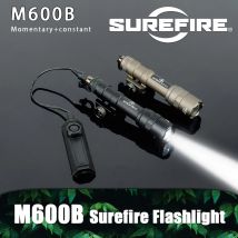 Tattico Surefire M600 M600U/M600B Airsoft Potente Torcia Elettrica 5 Stili Interruttore Misura 20mm Rail Fucile Armi Pistola Scout HA CONDOTTO LA Luce