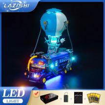 Lazishi LED-Beleuchtung 77073-Set passend für Battle Bus Baustein-Geschenk (ohne Bausteine)