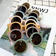 2024 nowe okulary przeciwsłoneczne dla dzieci yuanchaotong UV400 plastikowe okulary przeciwsłoneczne