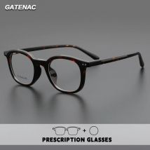 Gatenac Simple Reading Glasses Men Photochromic Anti Blue Light Prescription Glasses Optical Customized Progressive Eyewear