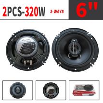 6 pulgadas 640w (2 * 320w) instalación sin daños de altavoces de alta fidelidad de frecuencia completa de música estereofónica de automóviles concéntricos de General Motors de 3 vías