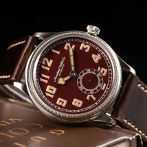Hruodland 2025 New F027 Fashion Men's Automatic Mechanical Watch Stainless Steel K1 Brown Leather Diving 5Bar Watch reloj hombre