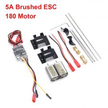 5a x2 gebürstet esc 3v-9v starker magnet motor kit 180 motoren 15cm antriebswelle cw ccw d30 propeller 2 to2mm kupplungen für rc boote